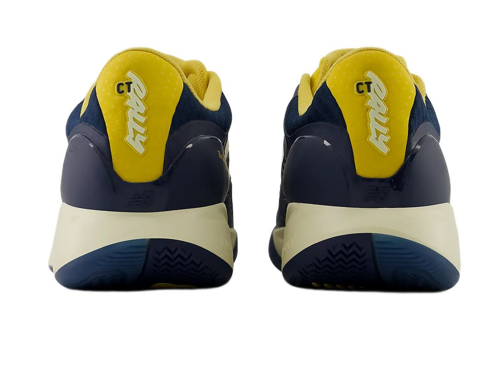 Мужские теннисные кроссовки New Balance Fresh Foam X CT-Rally V2 - navy/yellow