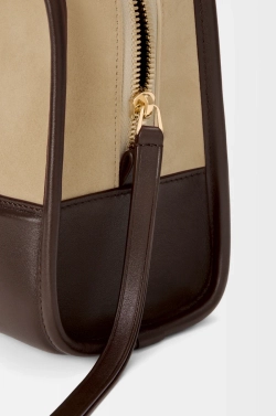 Loewe Маленькая сумка Amazona 180 из мягкой телячьей кожи, шоколадный