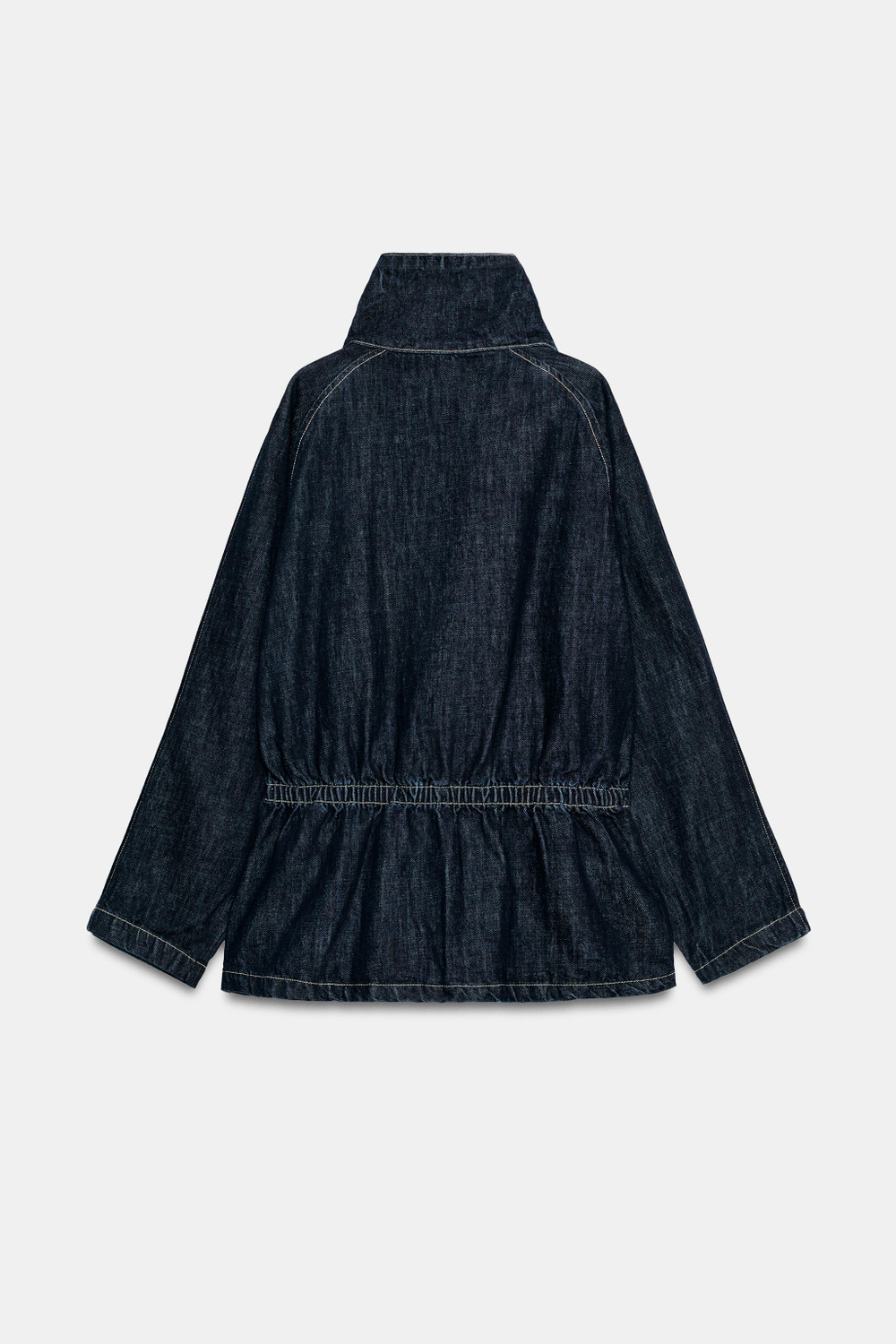 ДЖИНСОВАЯ КУРТКА Z1975 С КОНТРАСТНОЙ СТРОЧКОЙ — ZARA