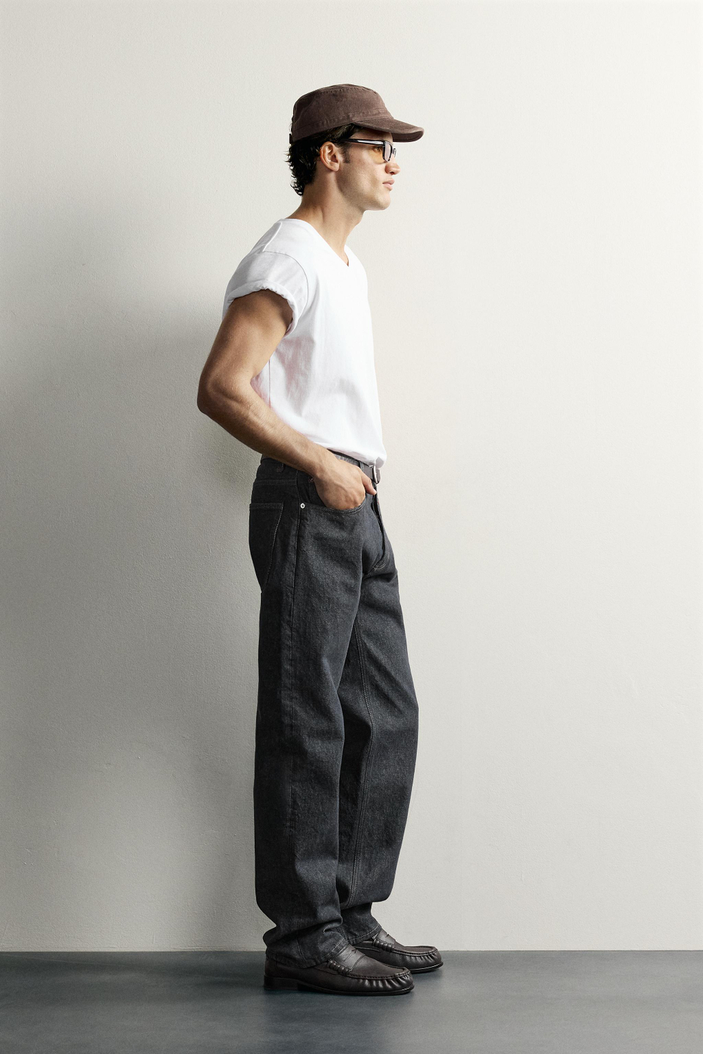 ДЖИНСЫ STRAIGHT FIT С НИЗКОЙ ПОСАДКОЙ — ZARA