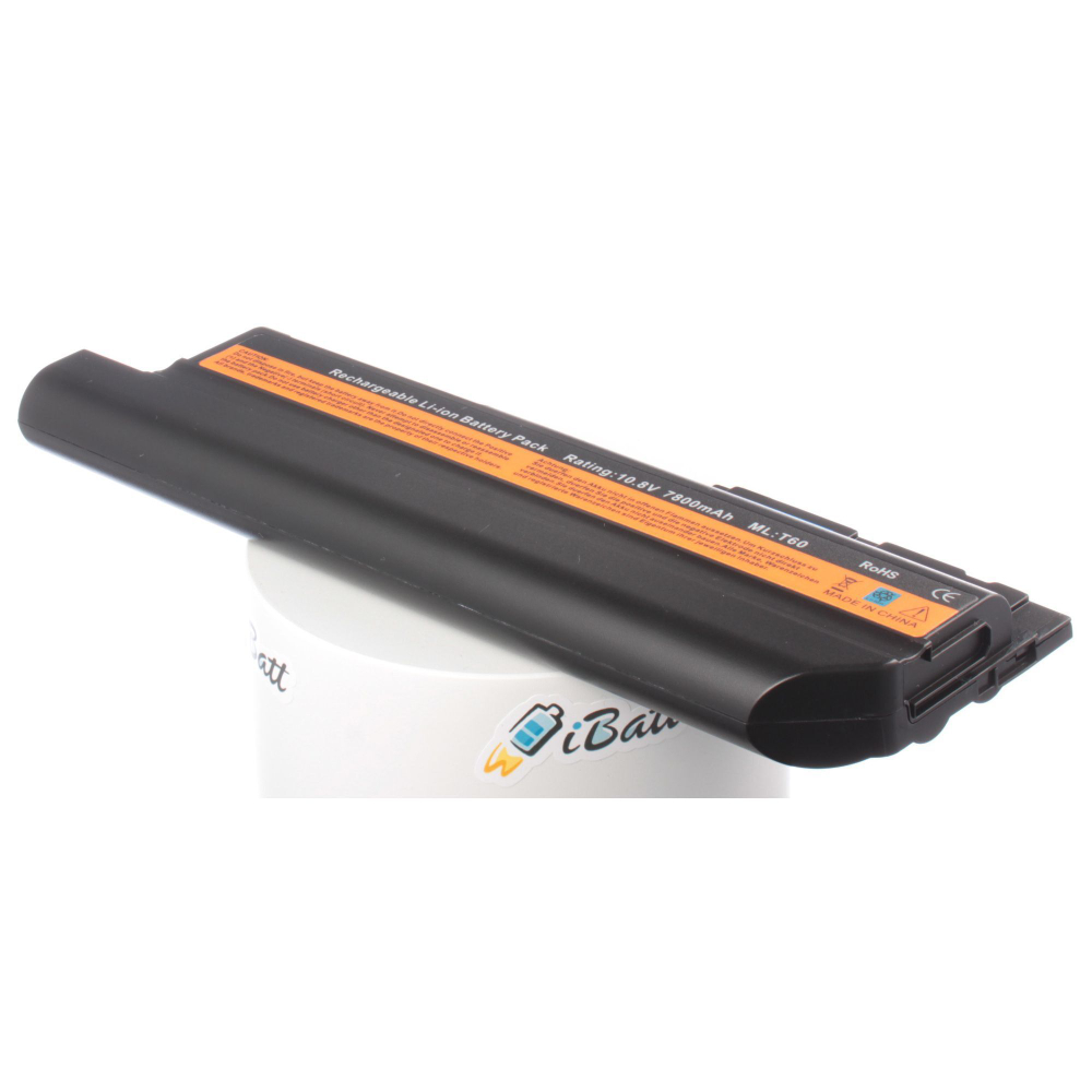 Усиленный аккумулятор iBatt 7800mAh для ноутбуков Lenovo ThinkPad R60, R61, T60, T61