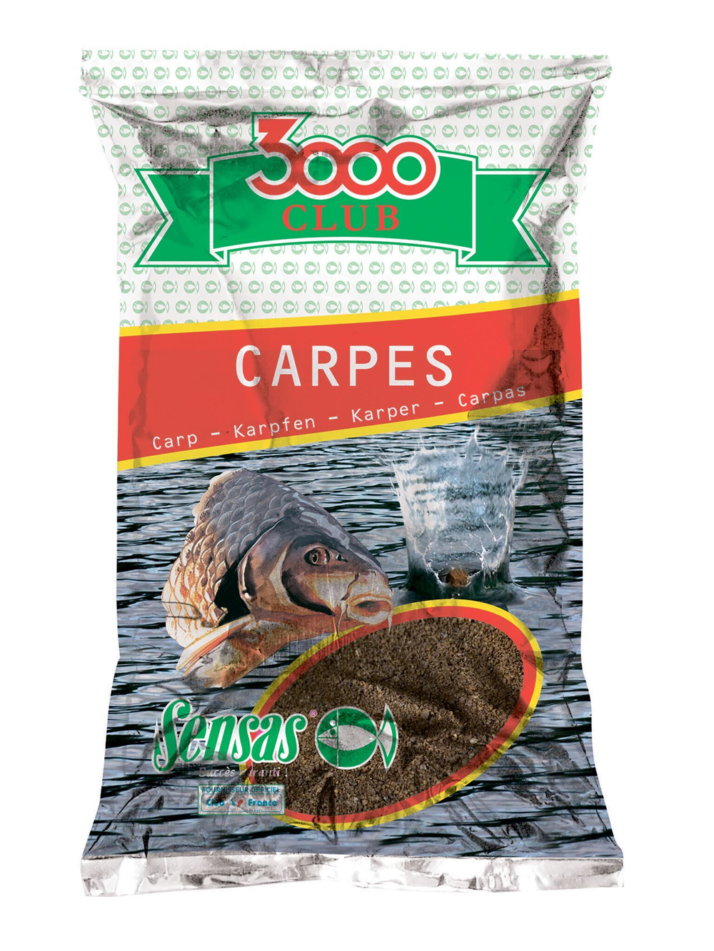 Прикормка Sensas 3000 Club CARP 1кг