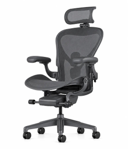 Кресло Herman Miller Aeron Graphite Matte, размер C