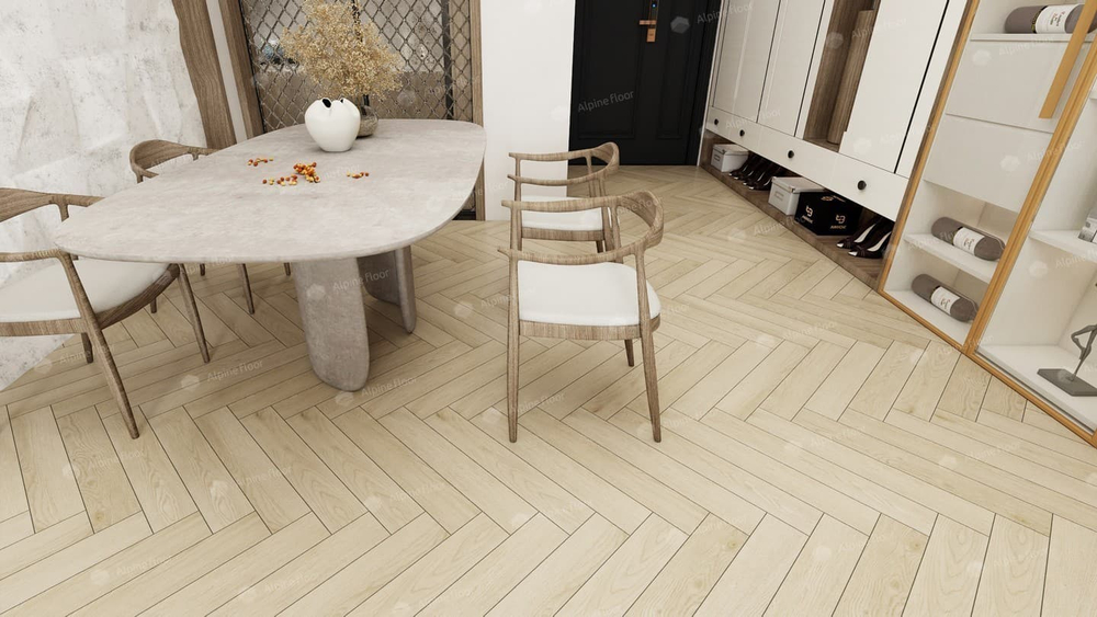 Ламинат Alpine Floor Herringbone 12 12 мм Дуб Сардиния 1.32 м2