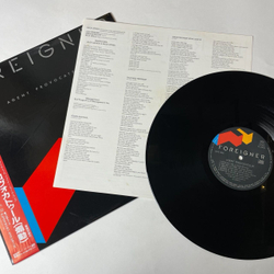 Винтажная виниловая пластинка LP Foreigner Agent Provocateur (Japan 1985) (Obi)