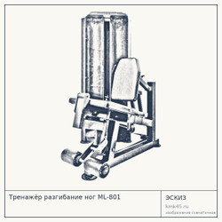 Тренажёр разгибание ног ML-801 — от 164 000 ₽