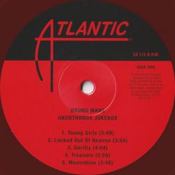 Bruno Mars. Unorthodox Jukebox (Limited Dark Red, LP). Коллекционное издание на темно-красном виниле