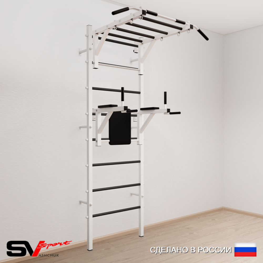 Шведская стенка Sv Sport 522 (Турник рукоход/Брусья)