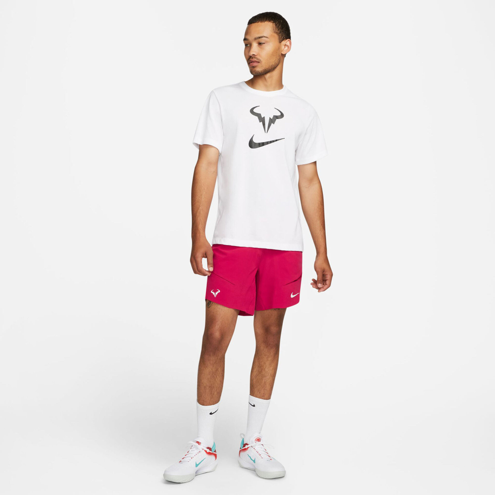 Мужские теннисные шорты Nike Dri-Fit Advantage Rafa 7in Shorts Men - Berry