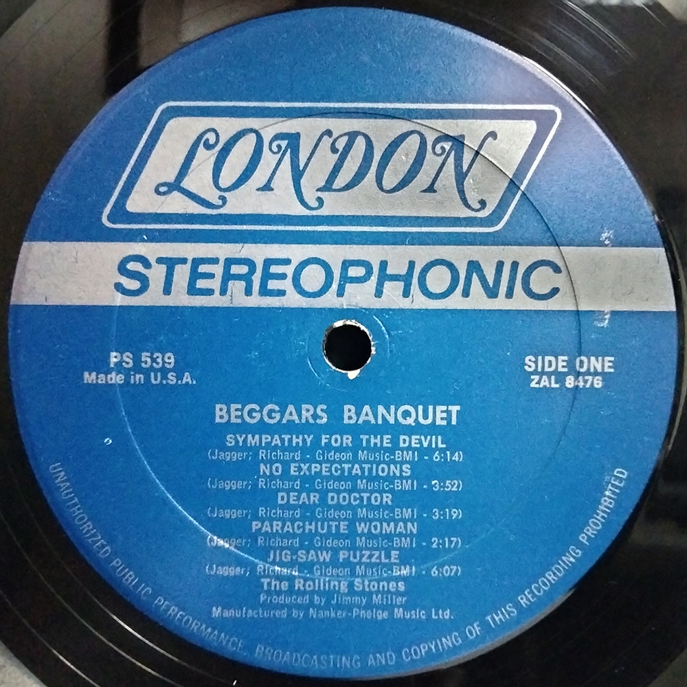 The Rolling Stones / Beggars Banquet (LP)