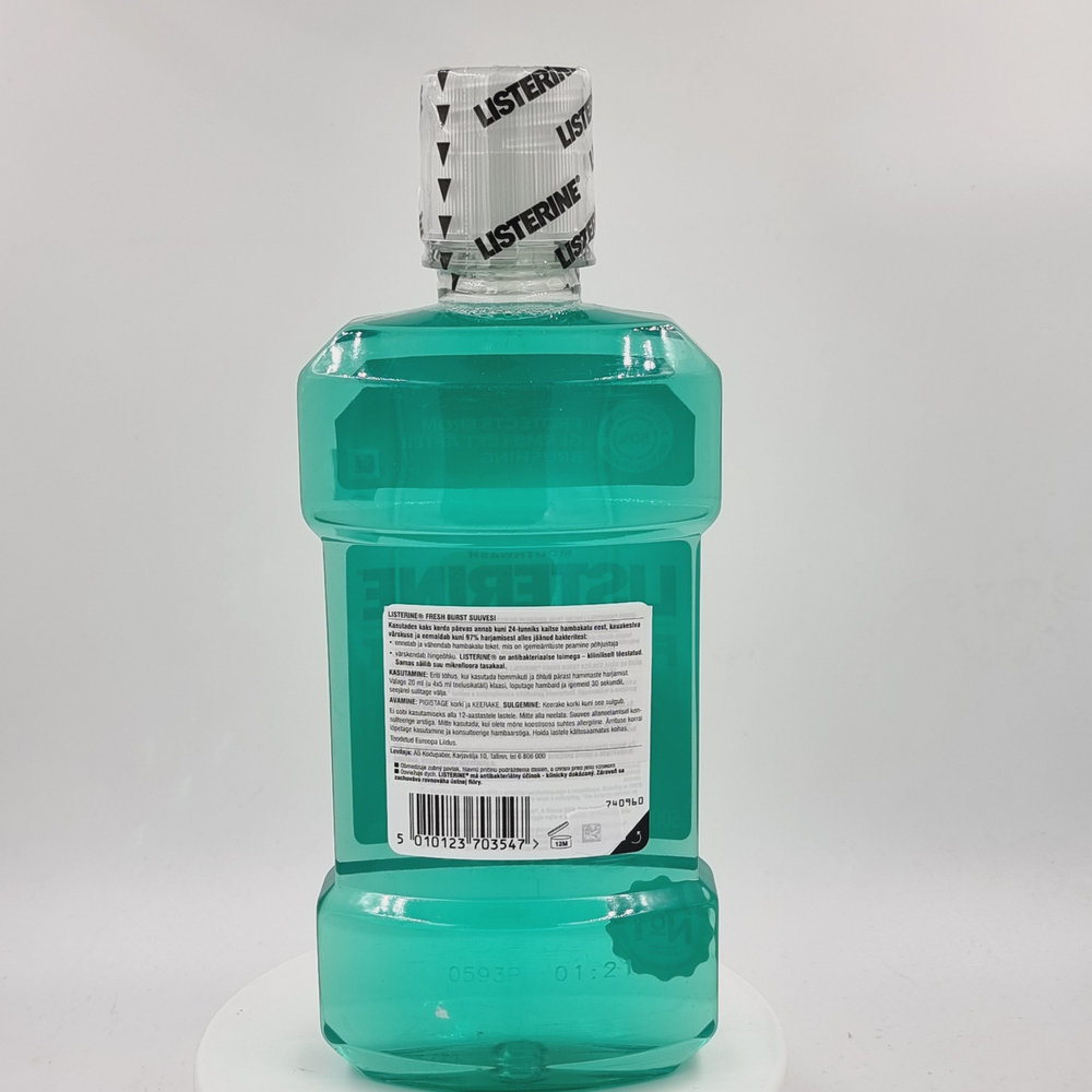 Ополаскиватель для рта Listerine Fresh Burst глубокое очищение 500 мл (Из Эстонии)