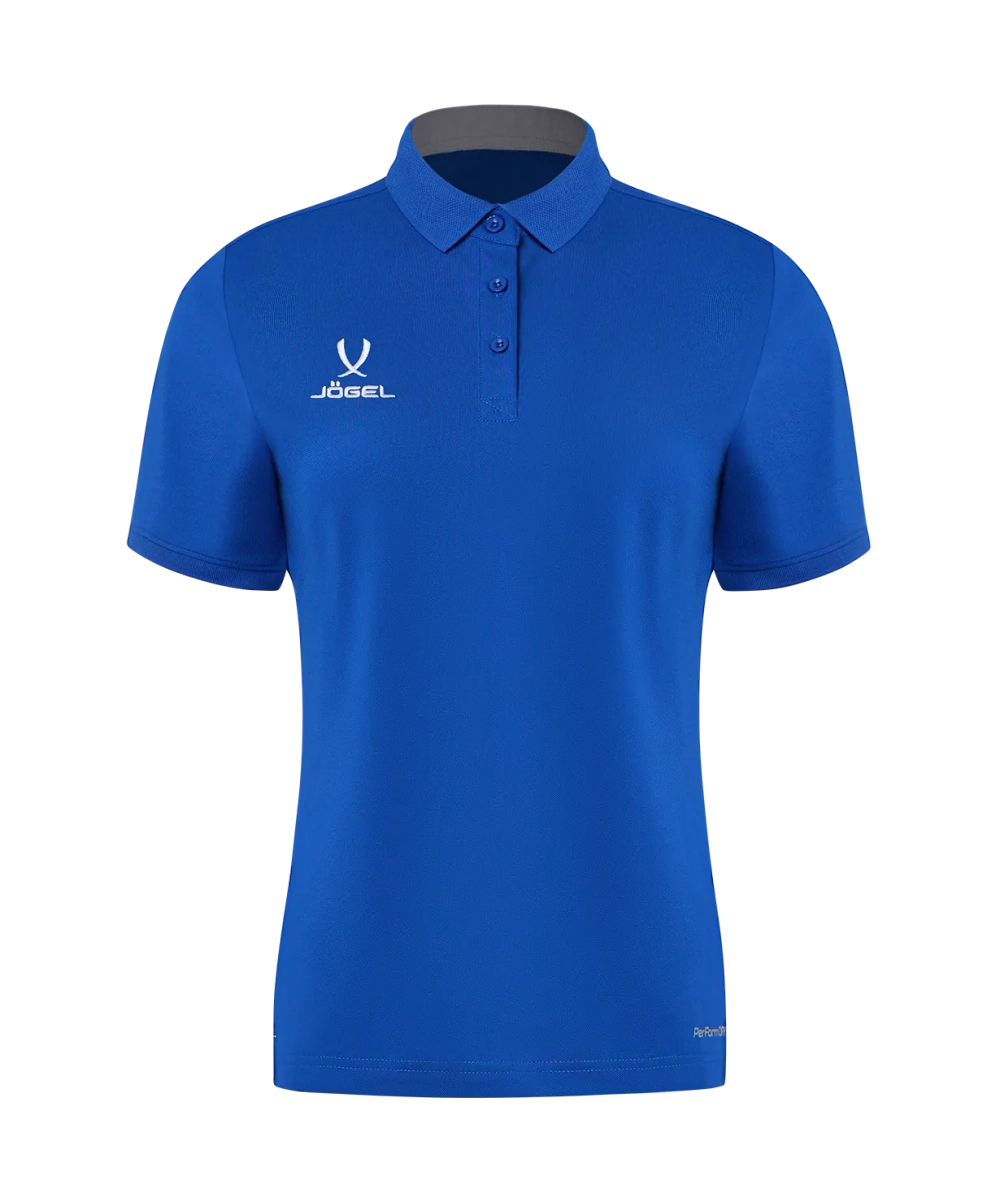 Поло женское JÖGEL PREMIER PerFormDRY CVC Polo W, синий