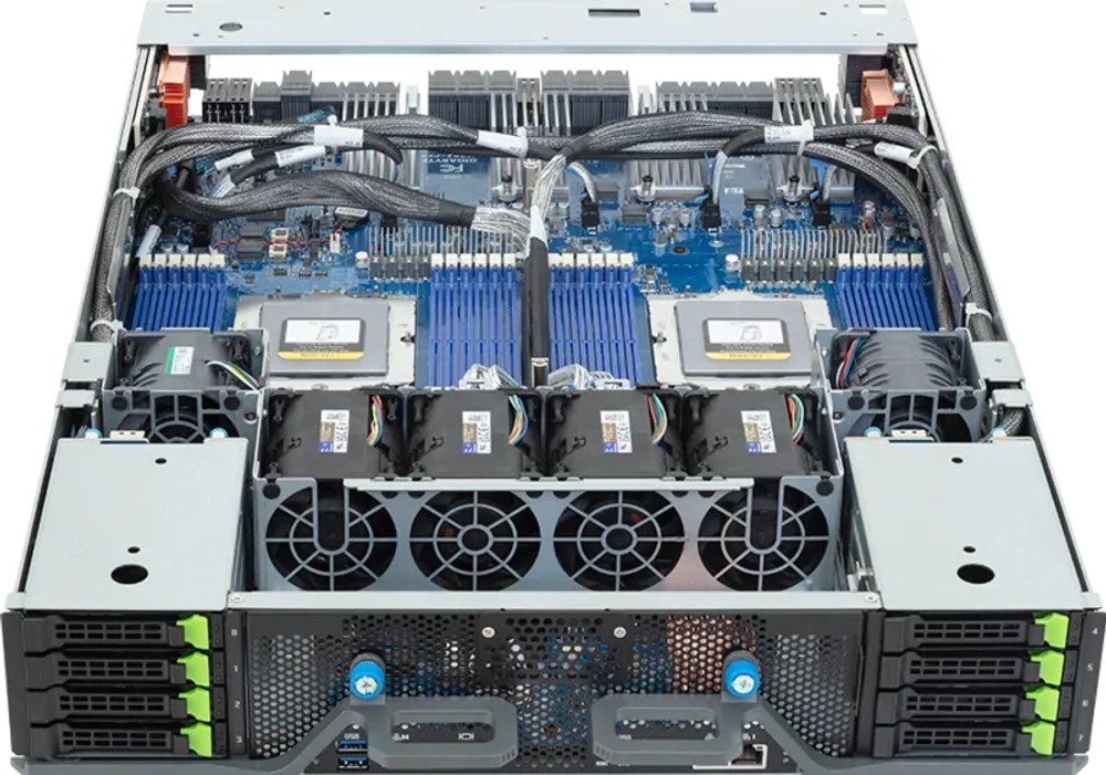 AI Server - AMD EPYC™ 9005/9004 - 8U DP NVIDIA HGX™ H200