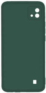 Мягкий Soft Touch чехол из силикона для REALME C11 2021 / C20 с бархатной подкладкой