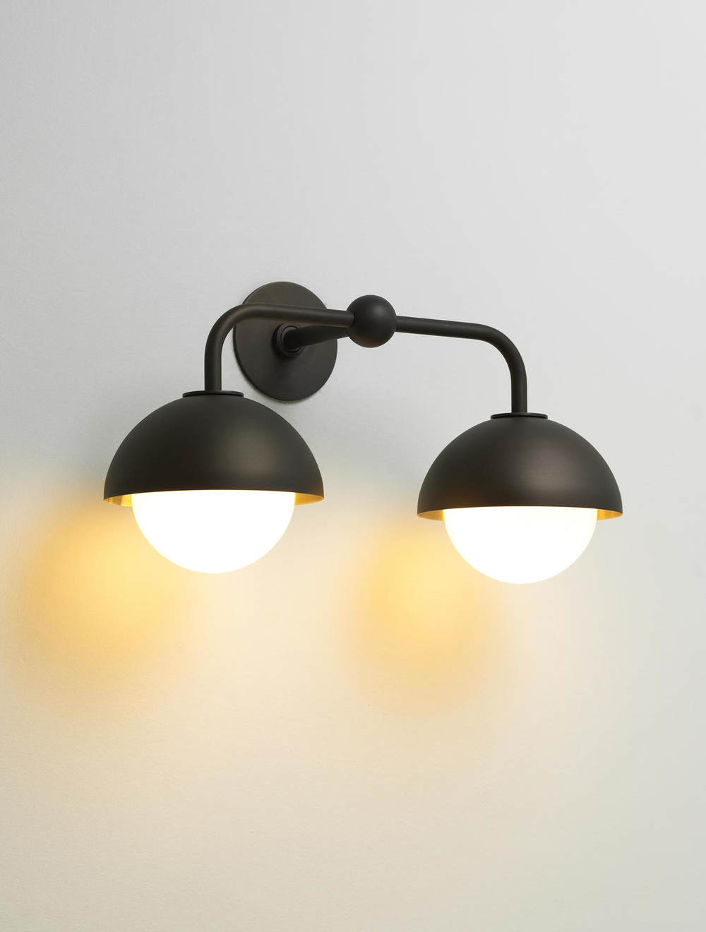 Prospect Double Sconce 08" by ALLIED MAKER