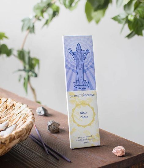 Индийские благовония Голубой лотос, Pure in