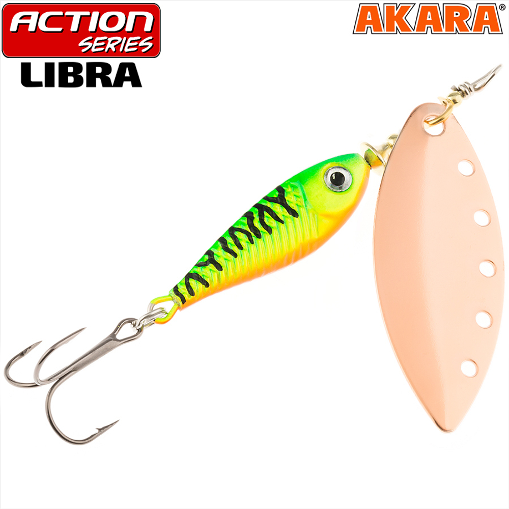 Блесна вращающаяся Akara Action Series Libra 3 11 гр. 2/5 oz. A20-3