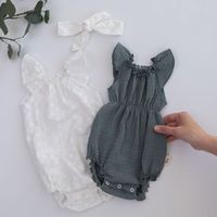 Песочник муслиновый с крылышками "Аквамарин" 0-3 м