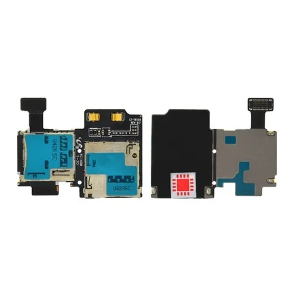 Шлейф для  Samsung Galaxy S4 (SM-GT i9500) на разъем SIM/ MMC