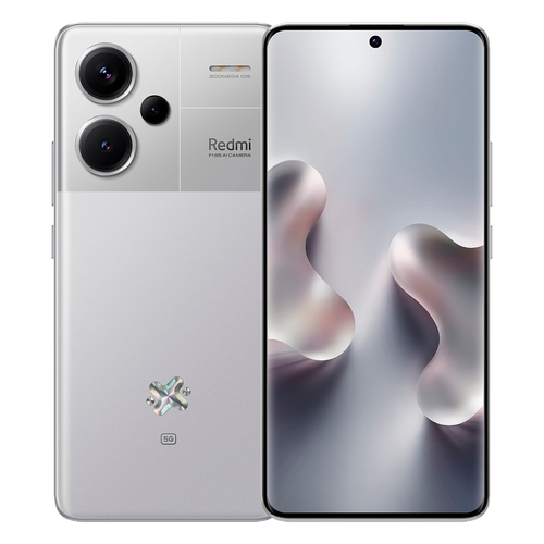 Смартфон Xiaomi Redmi Note 13 Pro+ 5G 12/512GB, Mystic Silver (Мистическое серебро)