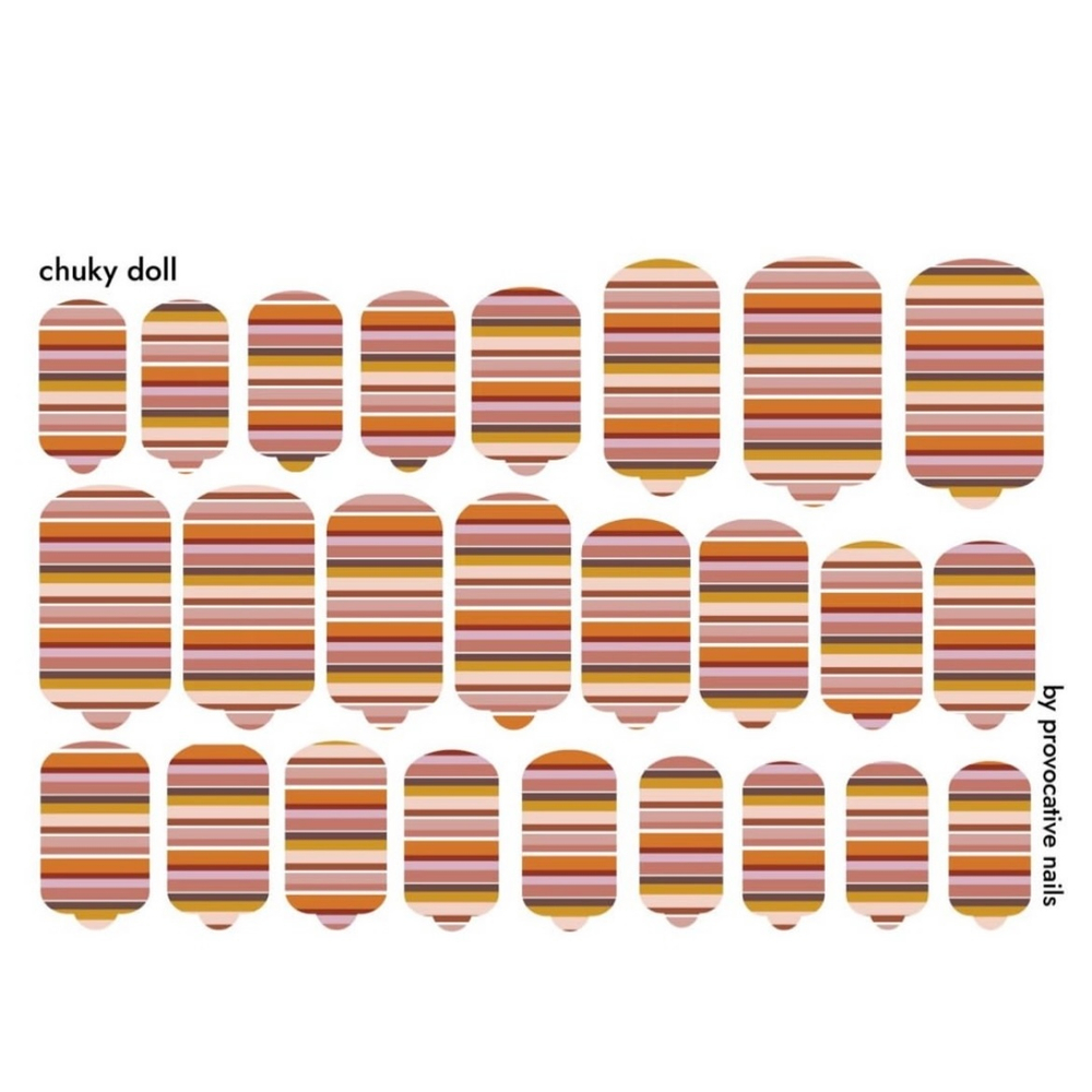 Пленки для маникюра Provocative Nails chuky doll
