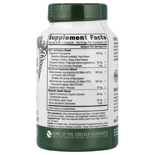 Nutri, GLP-1 Complex, 90 Vegan Capsules