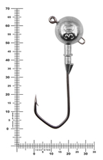 Джиг некрашеный Stinger Eye Jig, крючок Vido Craft VD-079 5/0 (3шт/уп)