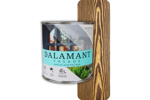 Масло для фасада Dalamant Fasade орех гварнери