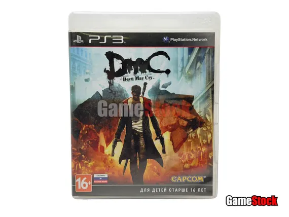 PS3 DmC Devil May Cry (Б/У, Русские субтитры, BLES-01698)