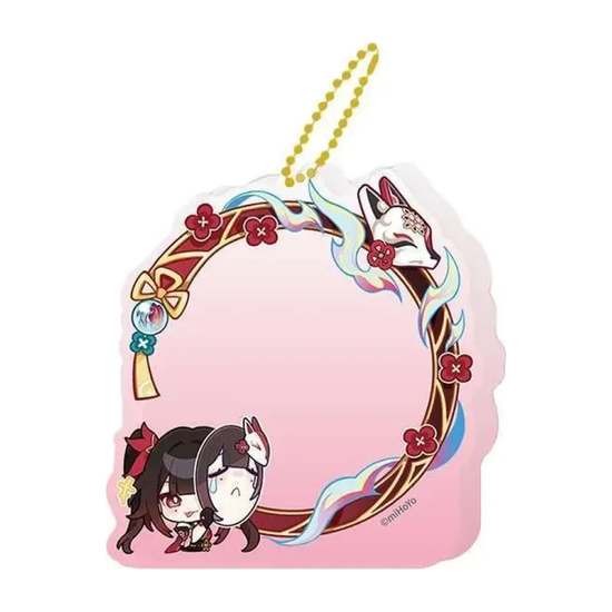 Акриловый футляр для значка Honkai: Star Rail Sparkle Pam Exhibition Hall Series