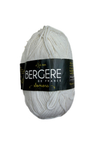 Пряжа от Bergere (Франция) 50% хлопок 50% акрил 50г-115 м цв 21985. 1шт