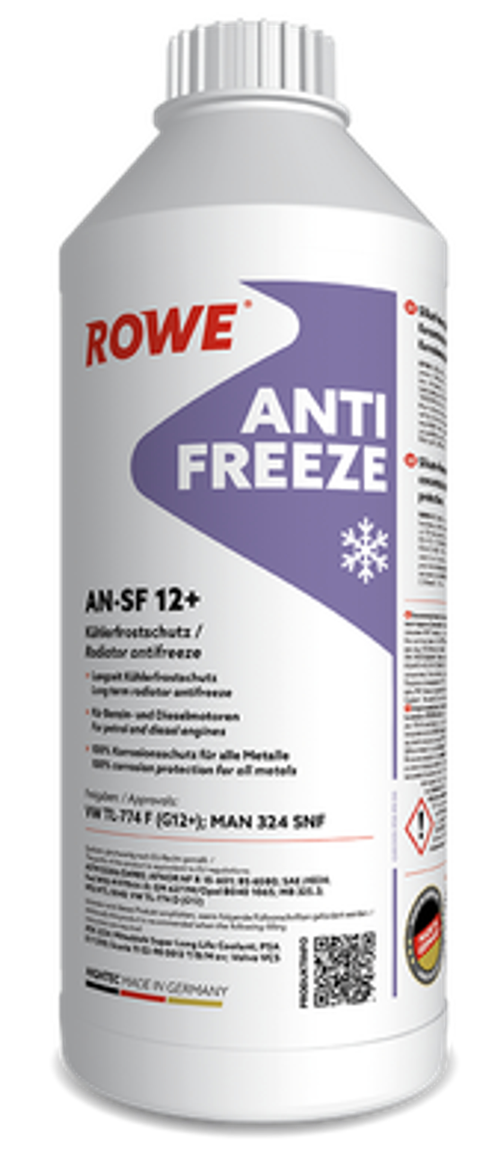 Антифриз Rowe Hightec AN G12+ красный -40 °С концентрат 1,5 л