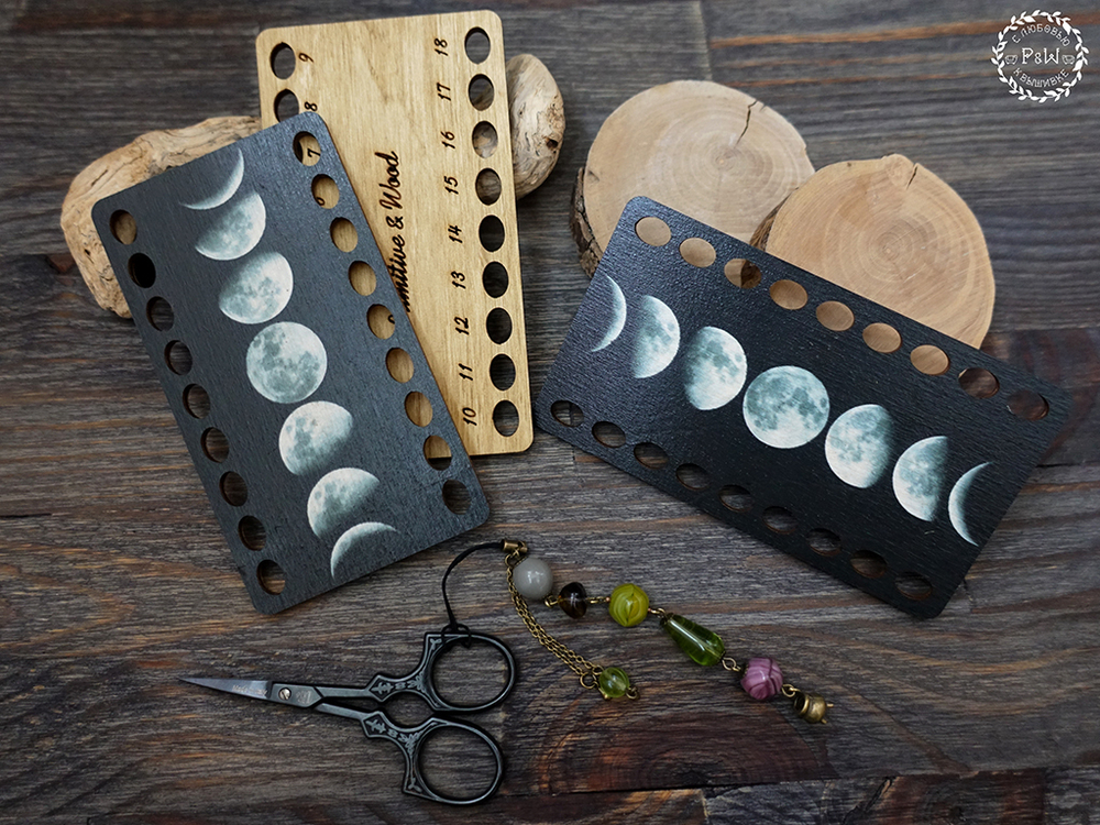 Органайзер на 18 цветов "Moon phases. Фазы Луны"