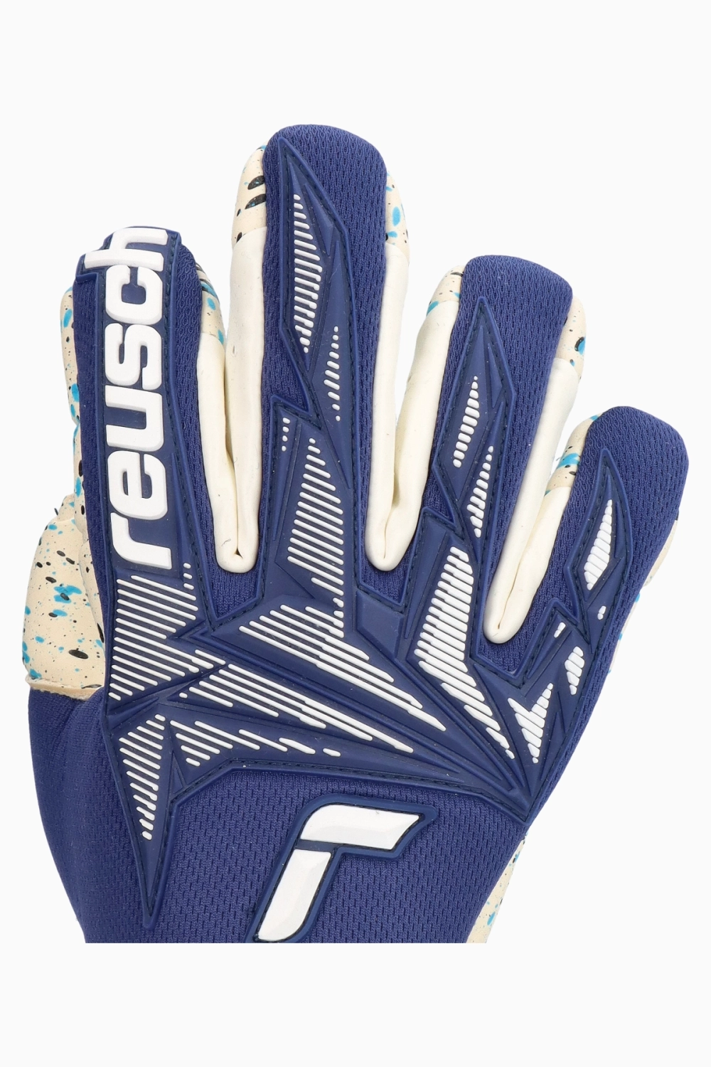 Вратарские перчатки Reusch Attrakt Freegel Fusion Ortho-Tec - темно-синий