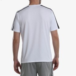 Мужское теннисное поло Bullpadel Liron T-Shirt Men - White, Black