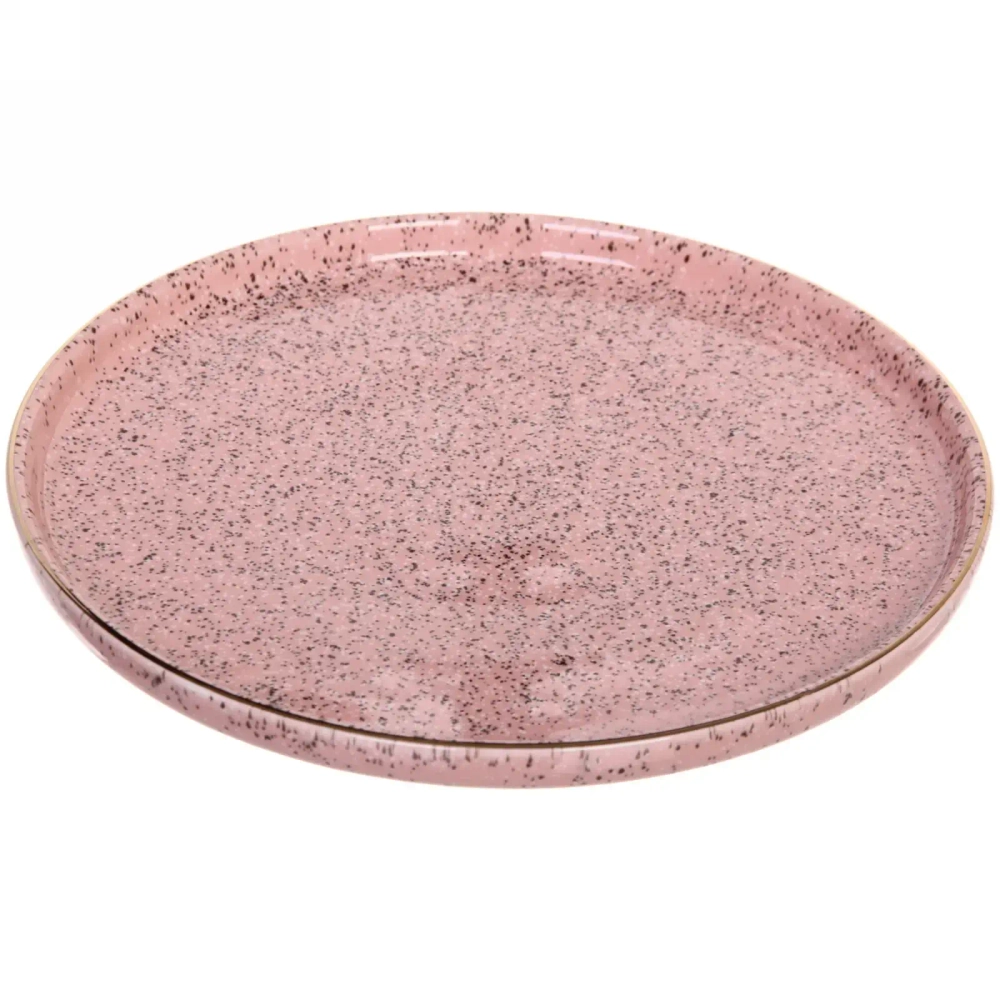 Тарелка керамическая «Pink Stone» 25*2,6см