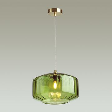 Подвесной светильник 4783/1 зеленый Binga Odeon Light