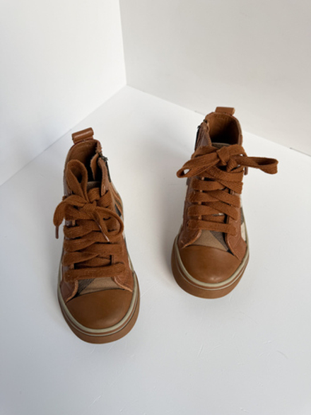 Комбинированные кеды Burberry, 25