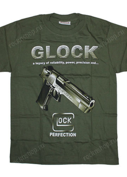 Футболка Glock хаки (104)