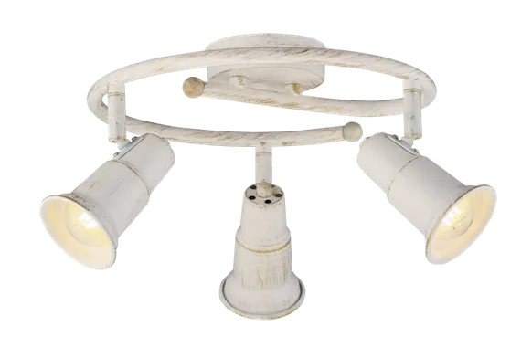 Светильник Sfera Sveta 85975/3AC WGE, 3×40 Вт, золотой и белый