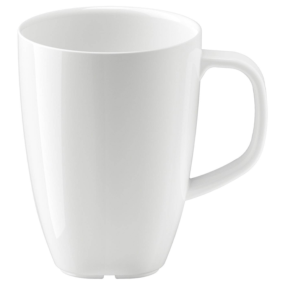 IKEA VÄRDERA (ИКЕА ВЭРДЕРА) — Кружка, белая, 30 мл, фото 5
