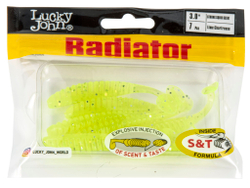 Виброхвосты съедобные LJ Pro Series RADIATOR 3.0"(7,5 см), цв. 071, 7 шт.