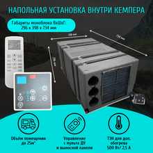 Кондиционер встраиваемый напольный MobileComfort MC3000U