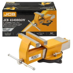 Тиски стальные поворотные с наковальней JCB JCB-6540806W