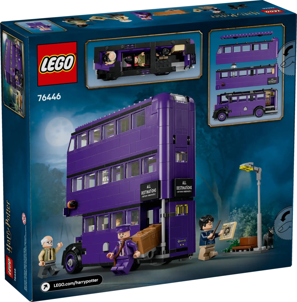 Конструктор LEGO Harry Potter 76446 Приключение на автобусе Ночной рыцарь
