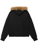 Толстовка С Капюшоном На Молнии Fur Trim Hoodie