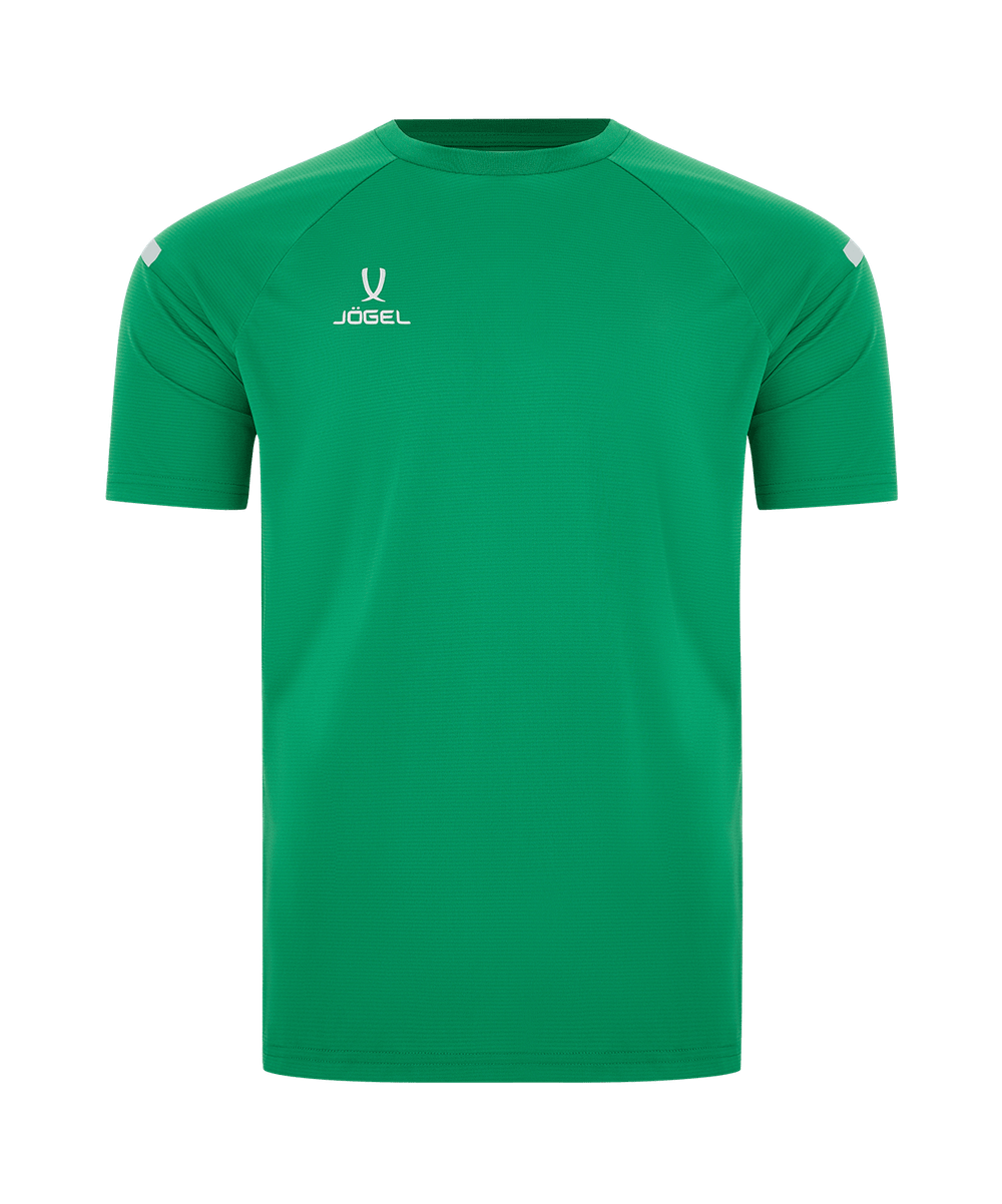 Футболка тренировочная CAMP 2 Training Poly Tee, зеленый/белый