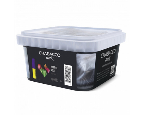 М. Кальянная смесь Chabacco Mix Соур Жели (Кислое желе) 200 г