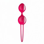 Вагинальные шарики Fun factory SMARTBALLS DUO, красно-белые