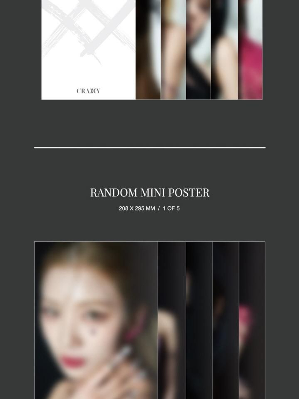 Альбом CRAXY - XX 4th Mini Album 3 Version SET